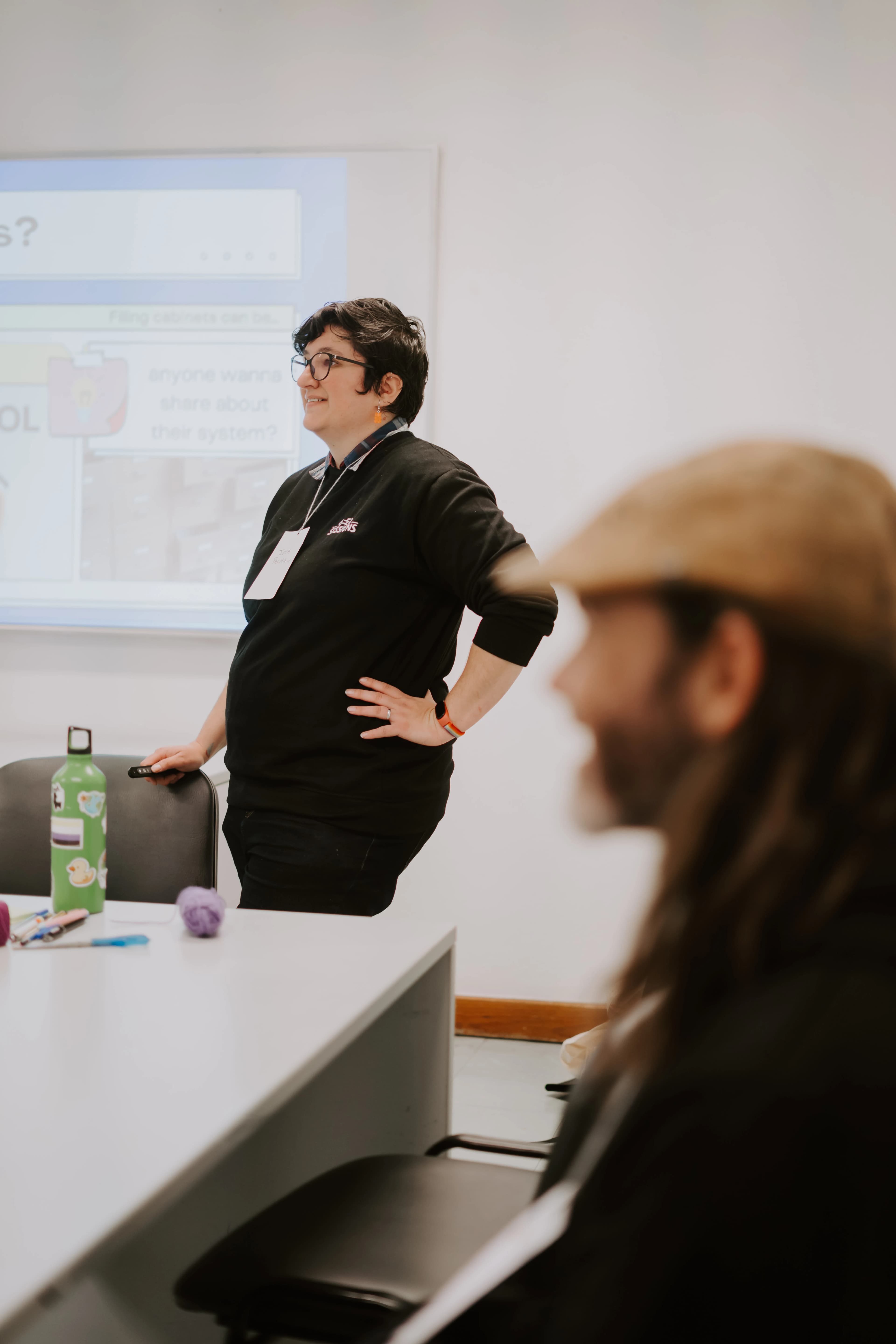 Attendees interacting at sponsor booths during GeekSessionsConf 2025